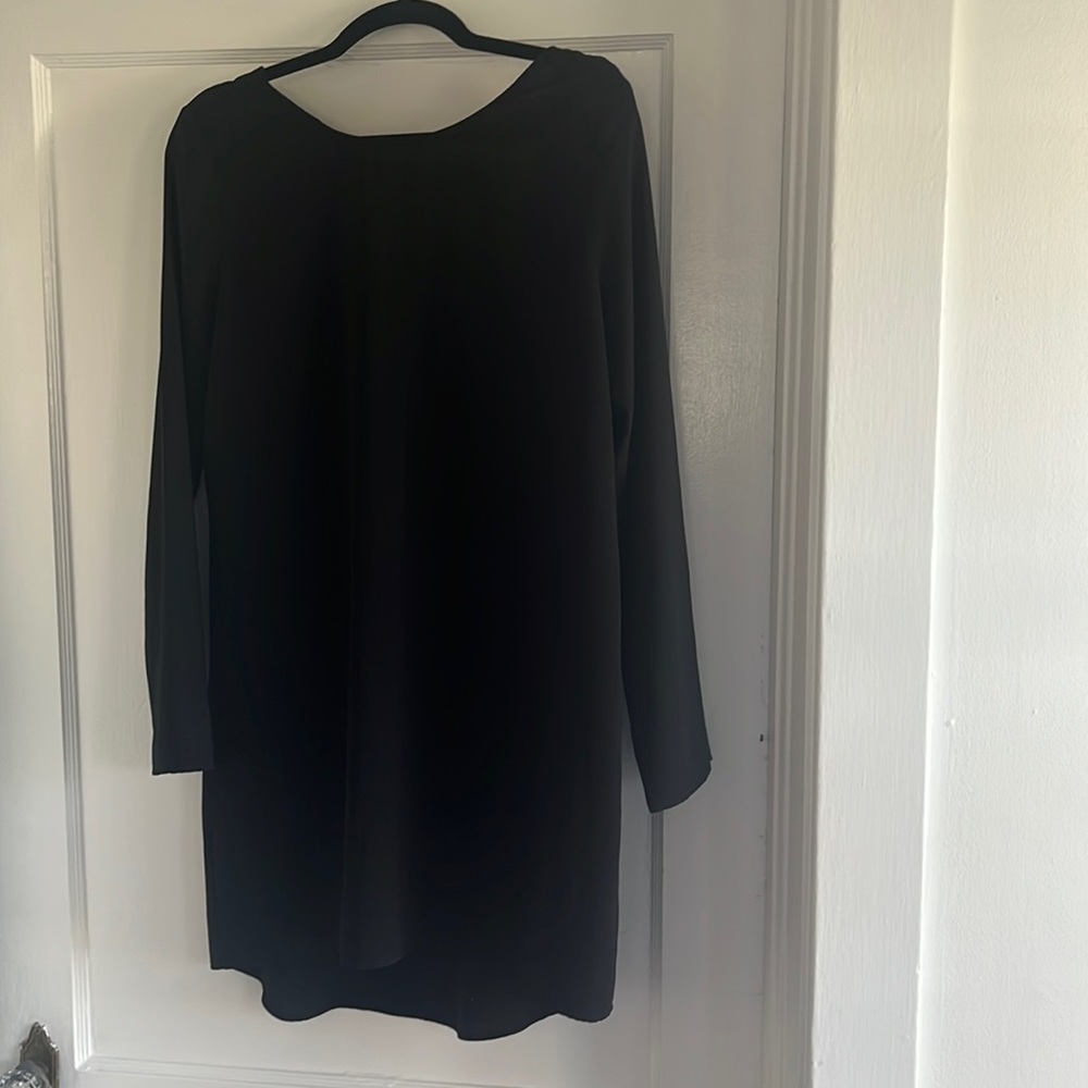 Black classic dress